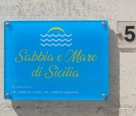 Sabbia E Mare Di Sicilia Apartament Punta Secca